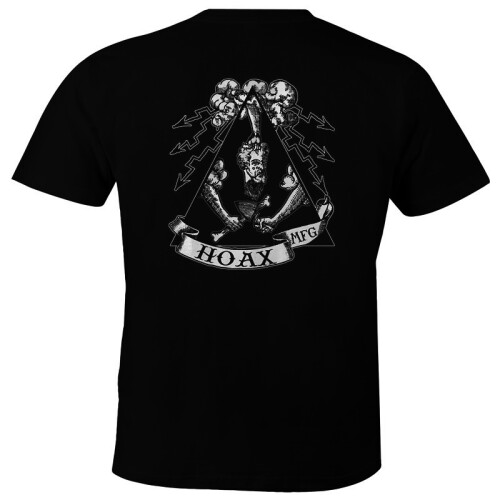 "Bolts" T-Shirt Black L