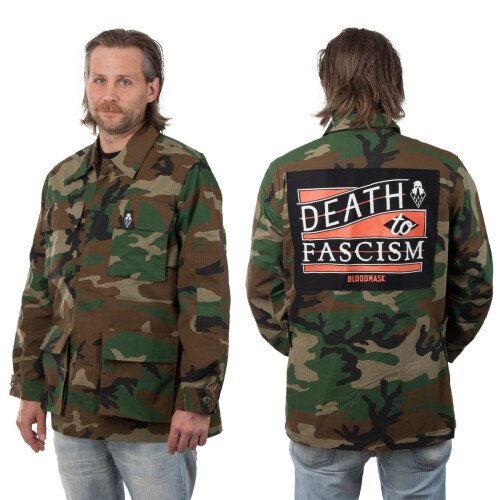 "Death to Fascism" Jacket Camo