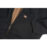 "Sherpa Lined" Zipper Black XL