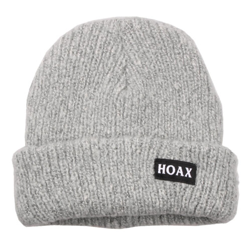 "Hoax Logo" Glencoe Beanie Grey Flek