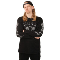 "Question Everything 2" Long Sleeve Black M