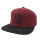 "Drips" Classic Snapback Cap Blood Red