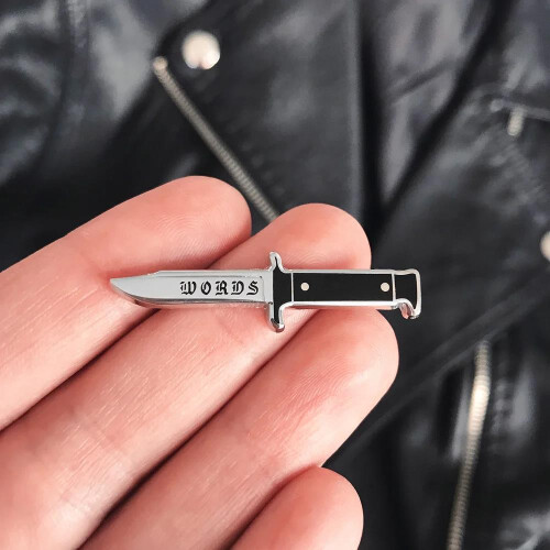 "Words" Pin