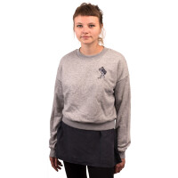 "Bierteufel" Womens Crop Sweatshirt S