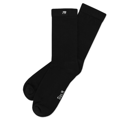 "The Basic Black Lo" Socken XL 47-50