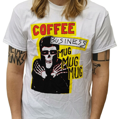 "Coffee Business" T-Shirt White S