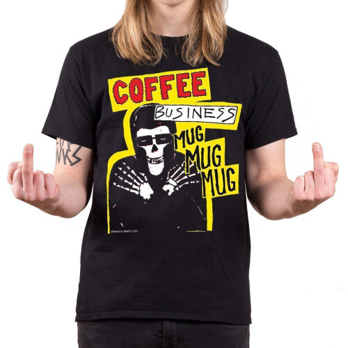 "Coffee Business" T-Shirt Black M