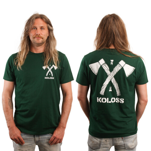 "Axt" T-Shirt Bottle Green XL