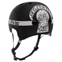 "Skeleton Key" Helmet Black/White M