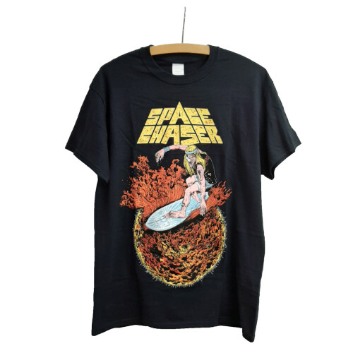 "Surfer Dood" Space Chaser T-Shirt Black