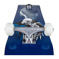 "Full Skull" Complete Skateboard Blue 7,5