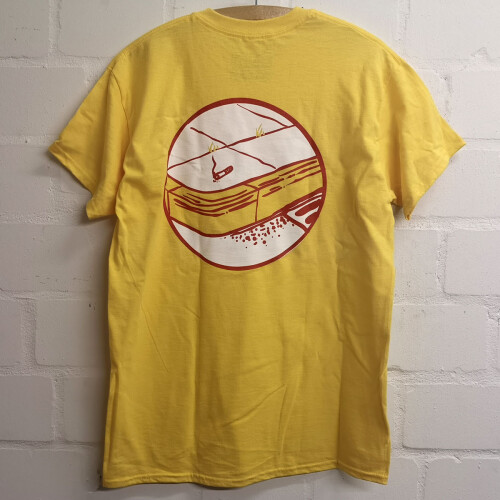 "Lust For Curbs" T-Shirt Yellow M