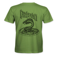 "Snake Pit"T-Shirt Green M