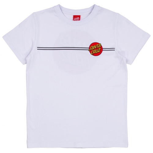 "Classic Dot" Kids Shirt White 8-10