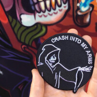 "Crash Into My Arms" Gestickter Patch