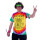"Die Hippie Die" T-Shirt Batik M
