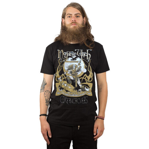 Mountain Witch "Doom Queen" T-Shirt Gold/Silver XXL