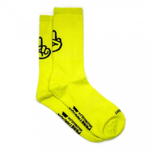 "Birdie" Socks Safety Yellow