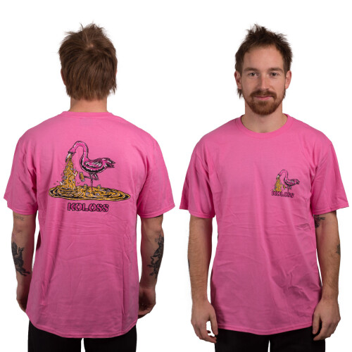 "Kotze Flamingo" T-Shirt Pink