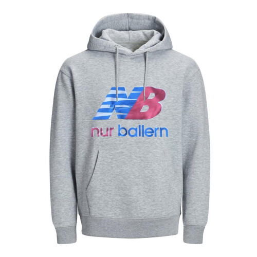 "Nur Ballern" Hoodie Grey XL