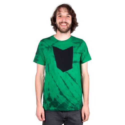 "Misfit" Shirt Batik Green S