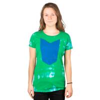"Python" Girl Shirt Green Blue