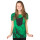 "Python" Girl Shirt Green Black L