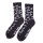 "Axt Pattern" Socks Black