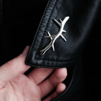 "Thorns" Pin Silver