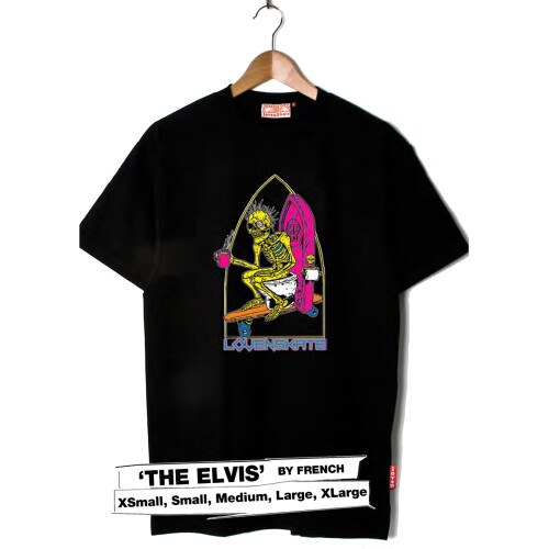 "The Elvis" T-Shirt Black L