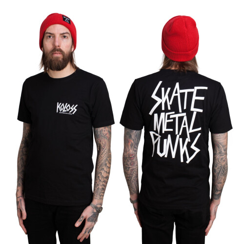 "SkateMetalPunks" Classic T-Shirt Black XL