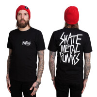 SkateMetalPunks Classic T-Shirt Black XL