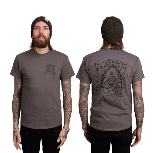 "Curb Shark" T-Shirt Charcoal XL