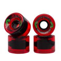 "Hell`s Worm" Clear Red 60mm 78A