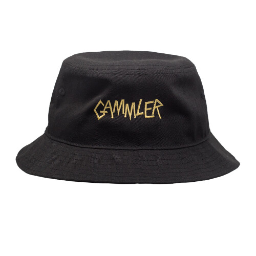 "Gammler" Bucket Hat Black
