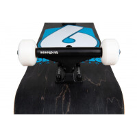 "B Logo" Complete Skateboard Black/Blue 8,0