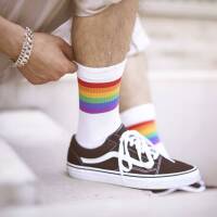 Rainbow Lo Socken