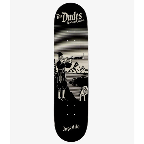 x The Dudes "Fucked" Deck Black 8,125