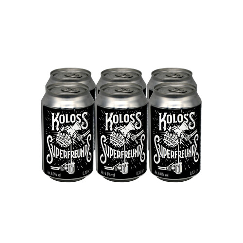 "KOLOSS X Superfreunde" IPA Bier 6 stk