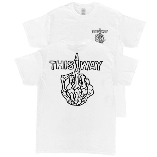 "This Way" T-Shirt White