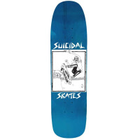 "Suicidal Skates" Deck Blue 8,5