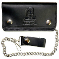 Suicidal Chain Wallet Leather