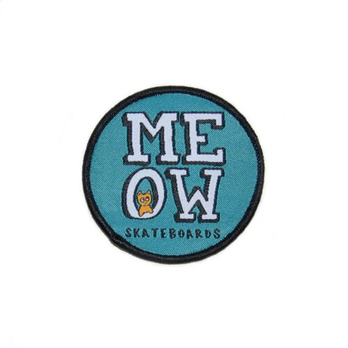 "Meow" Logo Patch