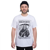 "Espresso Reaper" T-Shirt White M
