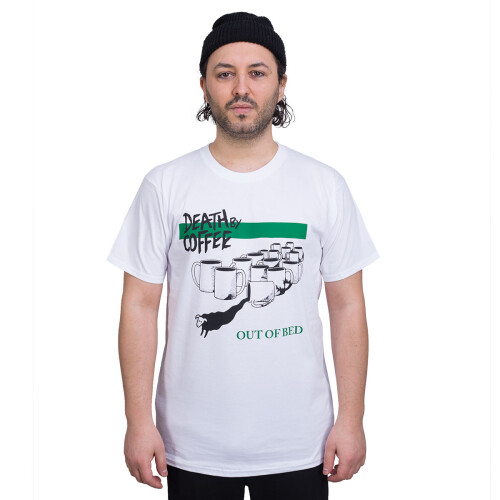 "Out Of Bed" T-Shirt White L