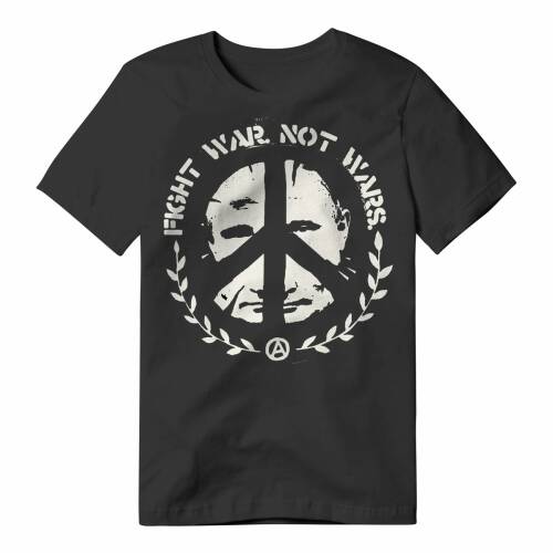 Fight War T-Shirt Black