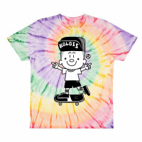 "Rollbrett" Kids Shirt Tie Dye 3-4 Jahre / 98-104