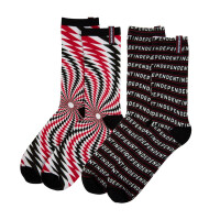"Abyss" Socks Double Pack