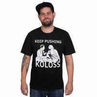 "Keep Pushing" T-Shirt Black