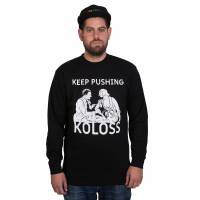 "Keep Pushing" Sweater Black